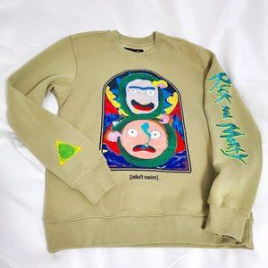 Adult Swim Rick and Morty Sweatshirt- UNISEX